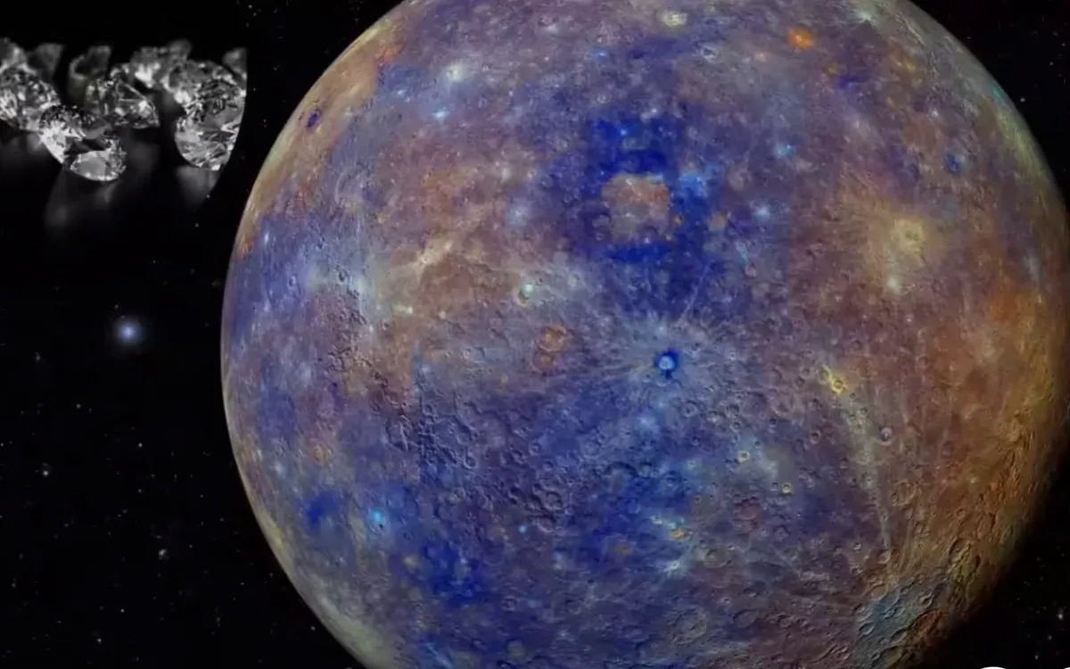 Phát hiện ngoại hành tinh bí ẩn chứa đầy kim cương - Ảnh 1.