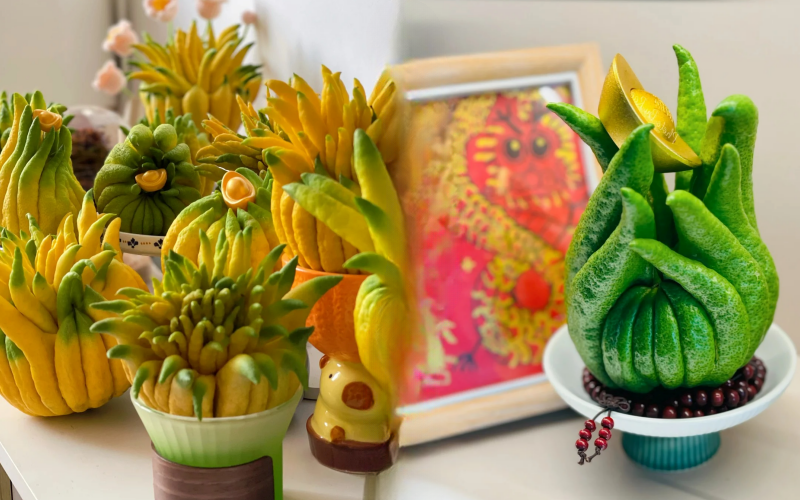 Tết này hội "nghiện nhà" đang săn lùng loại quả đẹp như tranh, thơm lừng cả tháng lại mang ý nghĩa đại cát - Ảnh 1.