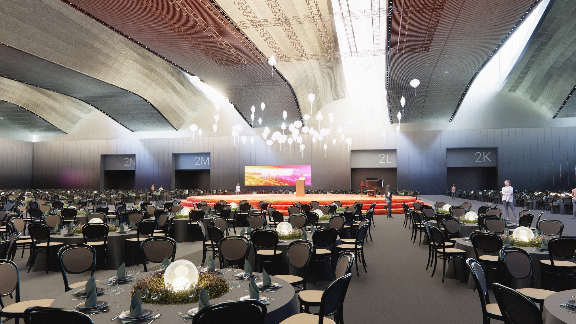 Toàn cảnh đại công trường APEC tại Phú Quốc: Sun Group triển khai tổ hợp gần 22.000 tỷ đồng, trung tâm hội nghị lớn hơn Las Vegas tăng tốc về đích - Ảnh 4.