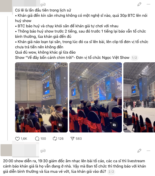 Chưa từng có tại Việt Nam: Khán giả đã đến nhưng không có nghệ sĩ, BTC báo hoãn giờ chót gây phẫn nộ- Ảnh 6. Chưa từng có tại Việt Nam: Khán giả đã đến nhưng không có nghệ sĩ, BTC báo hoãn giờ chót gây phẫn nộ- Ảnh 6.