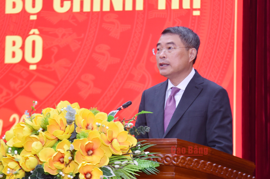 Ông Phan Thăng An giữ chức Bí thư Tỉnh ủy Cao Bằng- Ảnh 2.