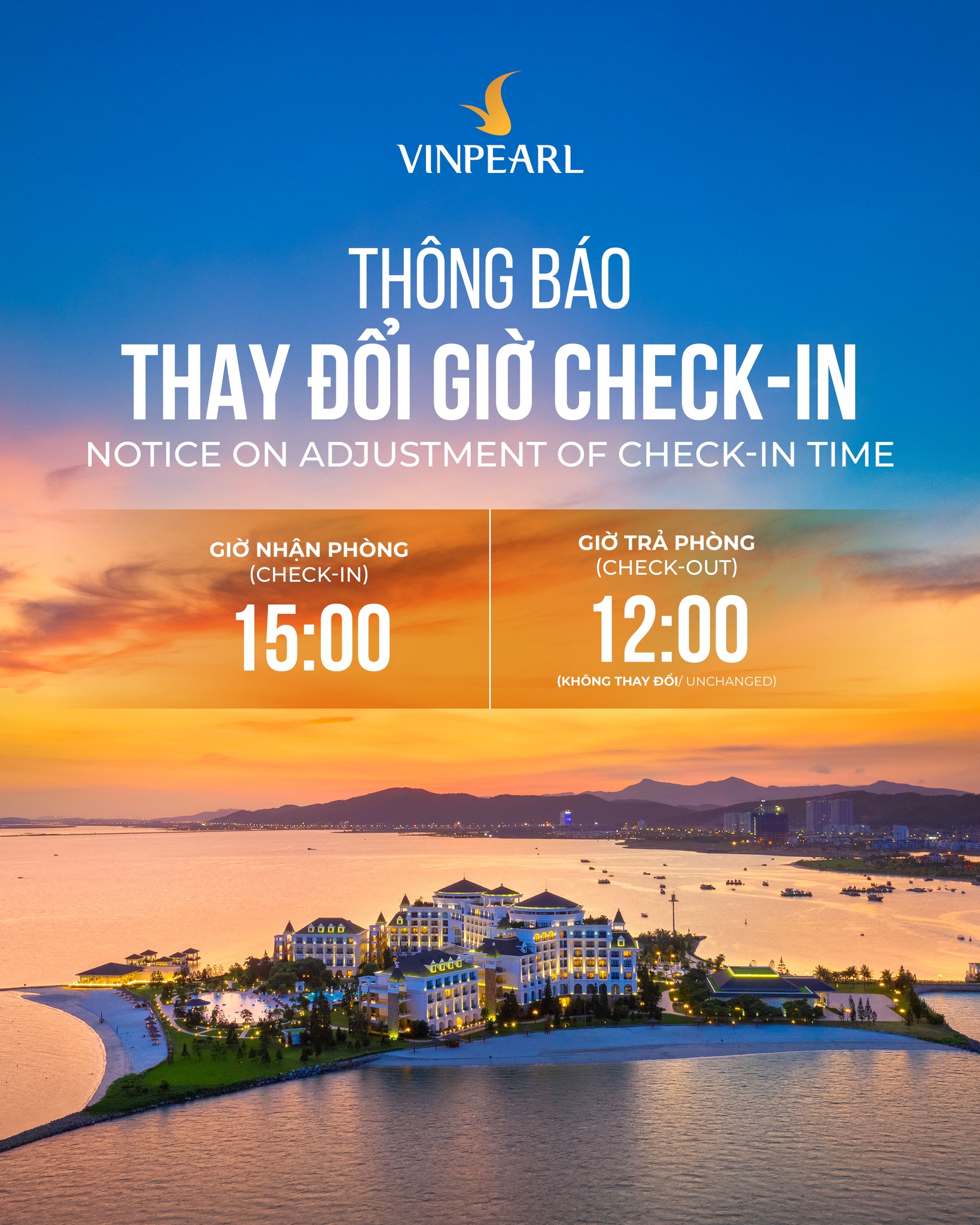 Từ năm 2026, hệ thống khách sạn Vinpearl thông báo lùi giờ check-in 1 tiếng- Ảnh 2.