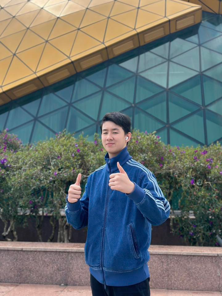 Quý tử nhà Lê Phương mới 13 tuổi đã cao 1m81, rất chăm chơi một môn thể thao cùng bố mẹ- Ảnh 11.