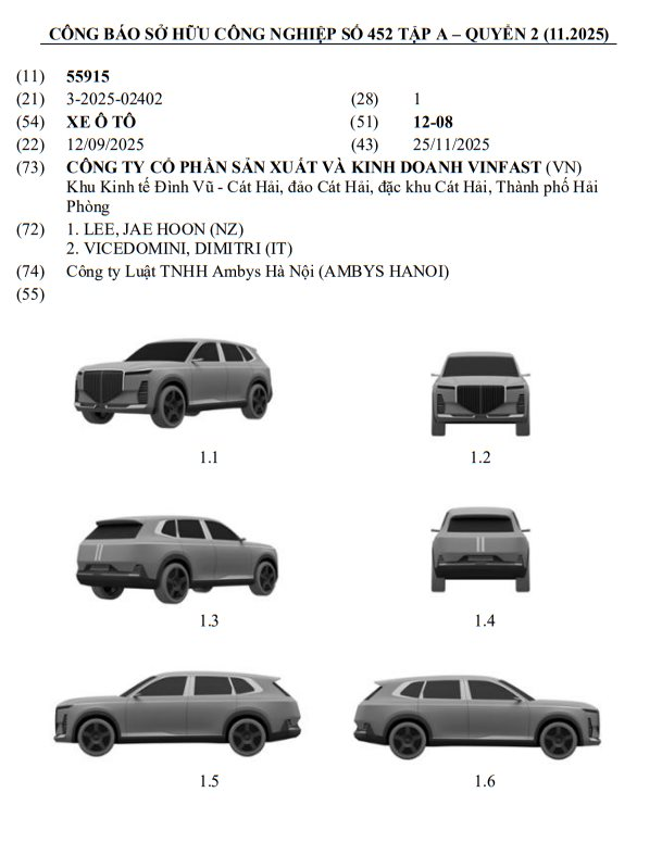 3 mẫu xe mới đăng ký của VinFast gây bão mạng, liệu có phải Lux SA và Lux A được 'hồi sinh'?- Ảnh 2.