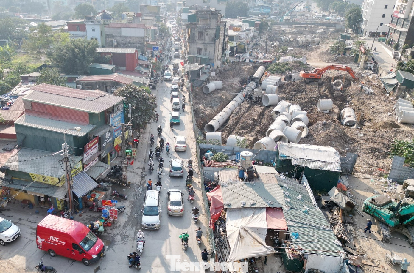 Mặt bằng bị tái lấn chiếm, Vành đai 2,5 thêm nguy cơ chậm tiến độ- Ảnh 2.