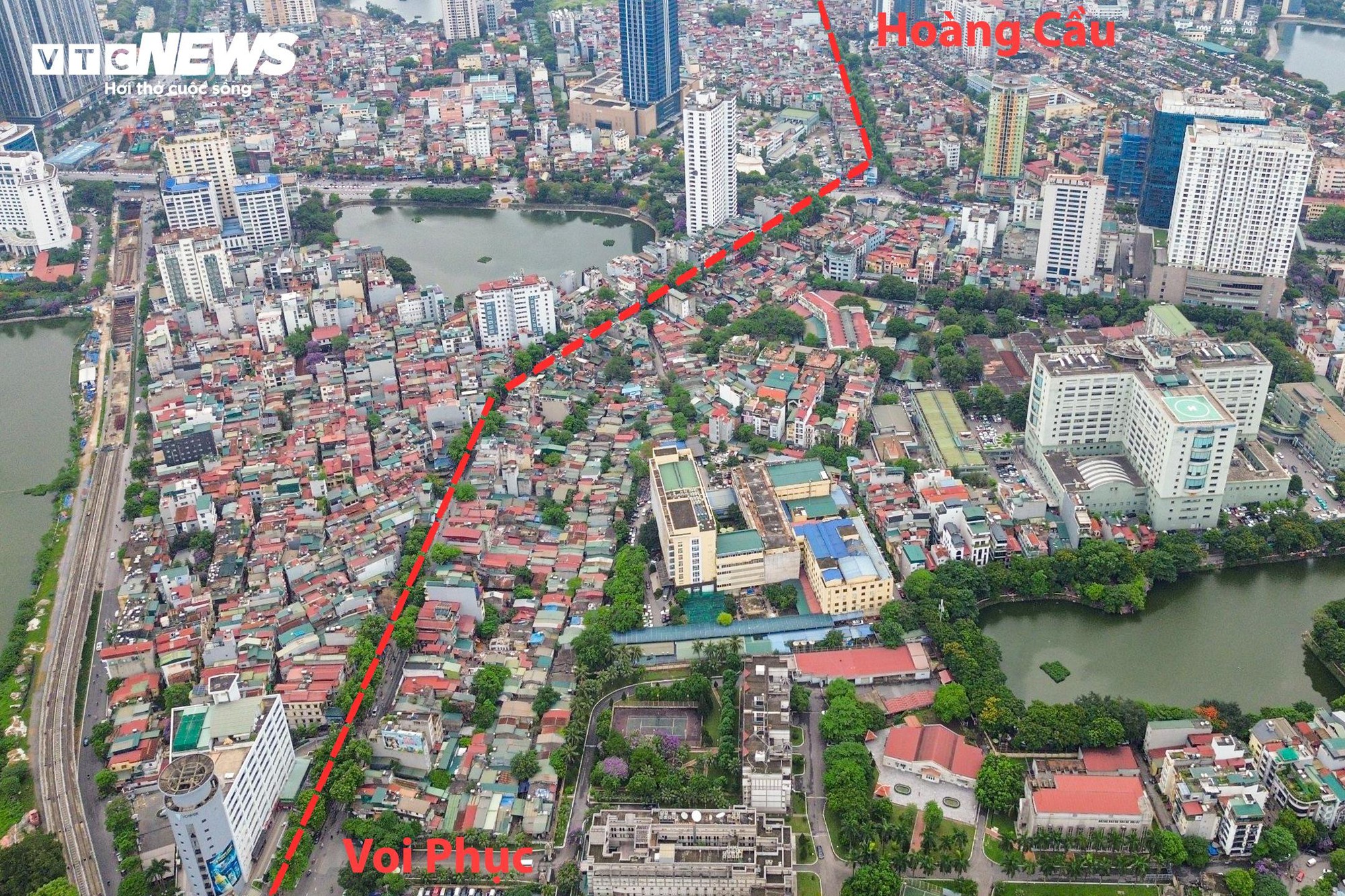 Toàn cảnh khu vực giải phóng mặt bằng tuyến đường ‘đắt nhất hành tinh’ ở Hà Nội- Ảnh 1.