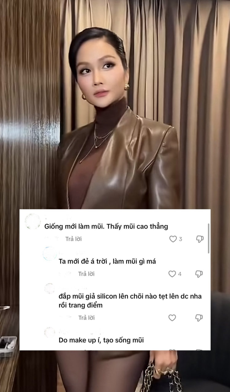 Cái mũi bất thường của H'Hen Niê- Ảnh 1.