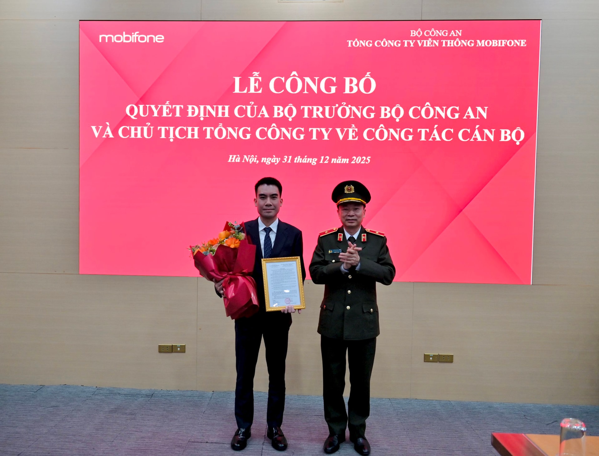 MobiFone công bố Quyết định bổ nhiệm quyền Tổng giám đốc- Ảnh 1.