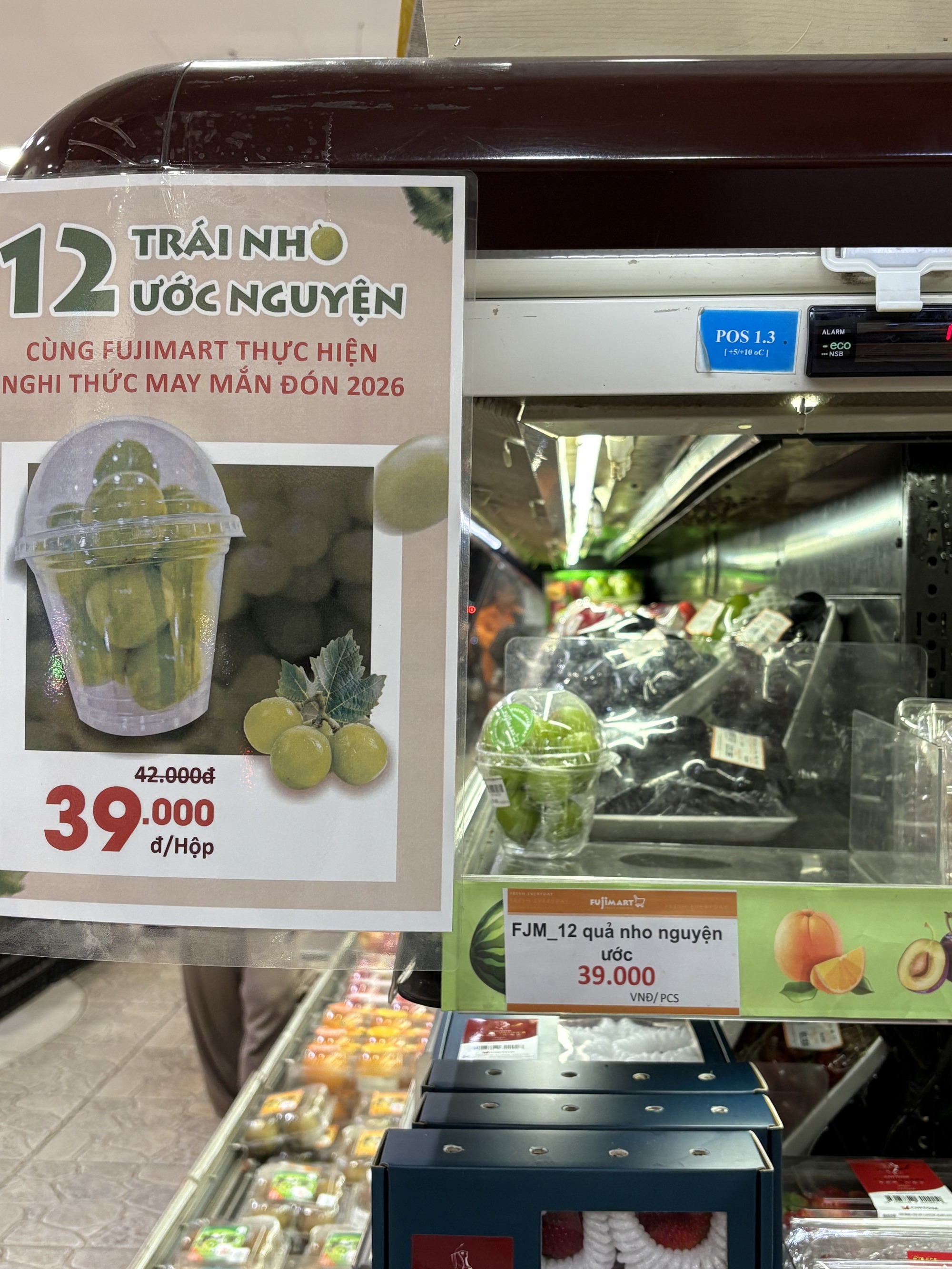 Ra siêu thị, cửa hàng hoa quả kiểm chứng độ HOT của 12 quả nho ước nguyện: Có như trên mạng đồn?- Ảnh 4.
