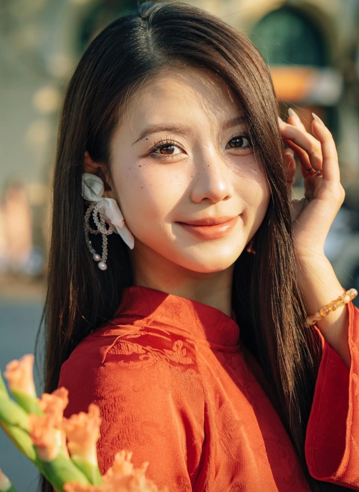 Vẻ ngọt ngào của diễn viên sinh năm 2001 đóng cùng lúc 2 phim giờ vàng VTV- Ảnh 6.