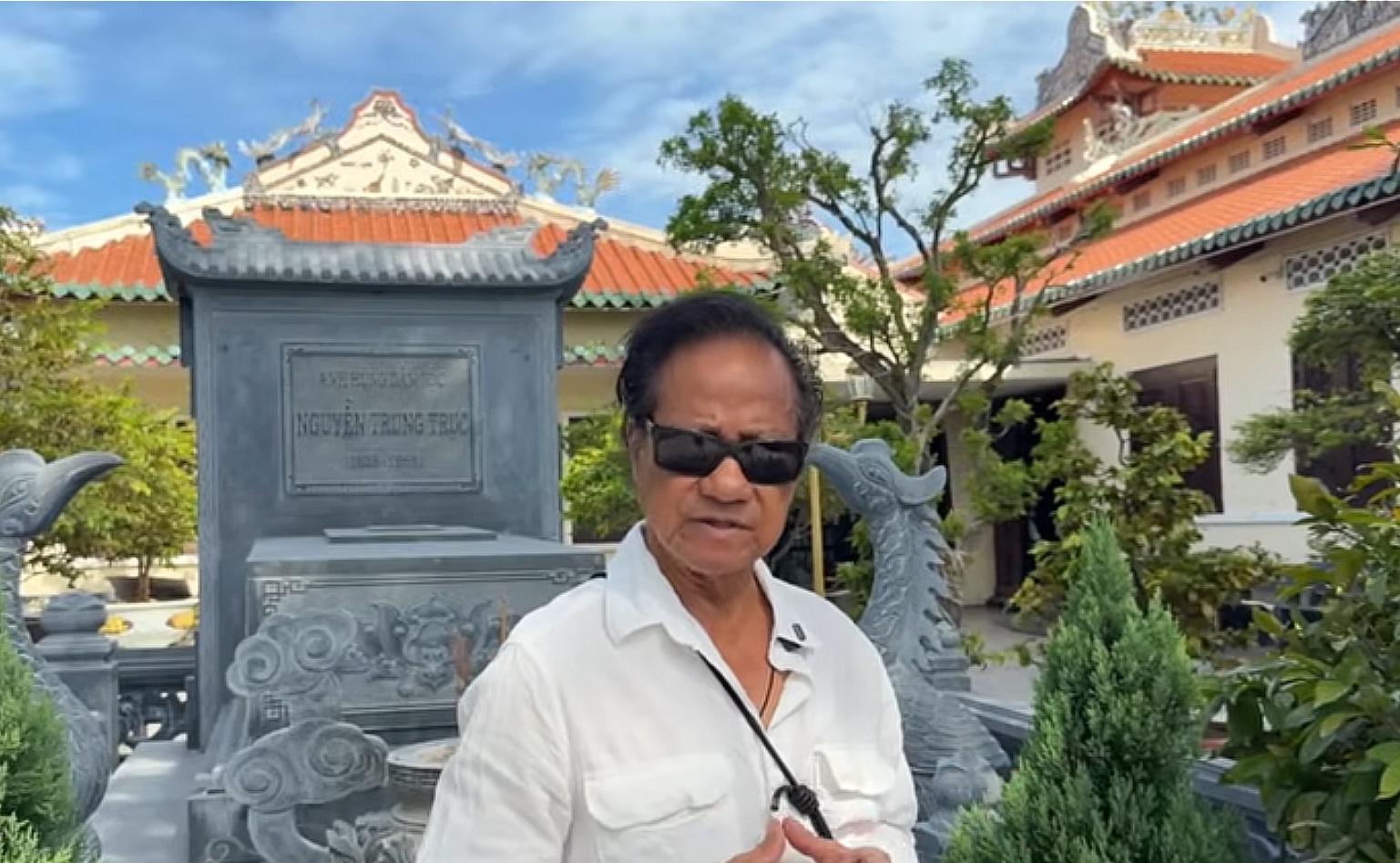 Chế Linh U90 nói một mong muốn khi trở về quê hương- Ảnh 1.