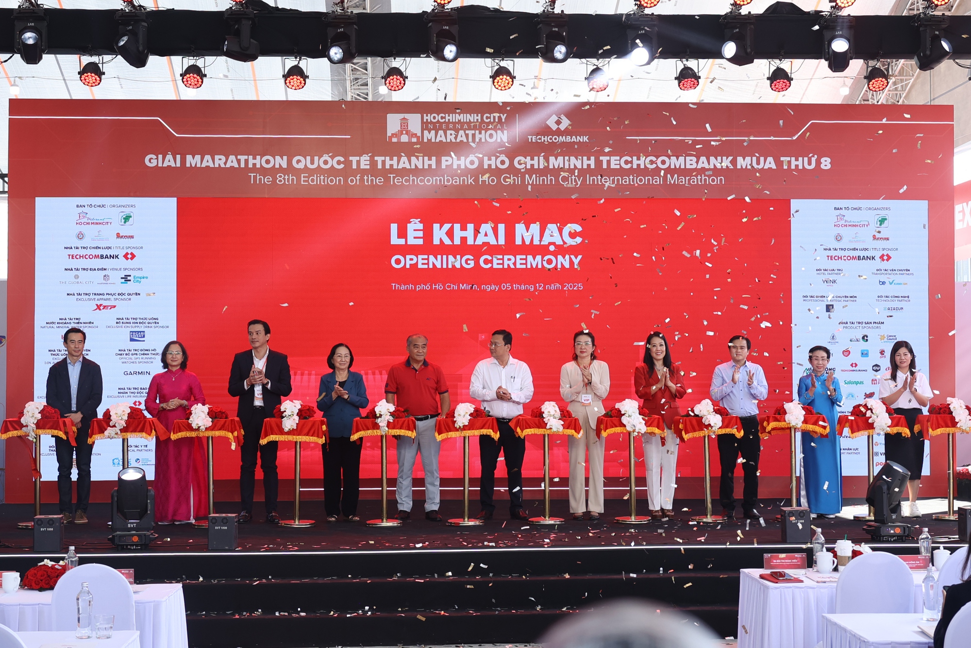 Khai mạc giải Marathon Quốc tế TP. Hồ Chí Minh Techcombank mùa thứ 8  - Ảnh 1.