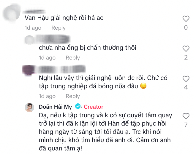Đoàn Văn Hậu tái xuất, không ai hạnh phúc hơn Doãn Hải My, lần hiếm hoi tiểu thư "gắt gỏng" cũng vì bảo vệ chồng - Ảnh 9.
