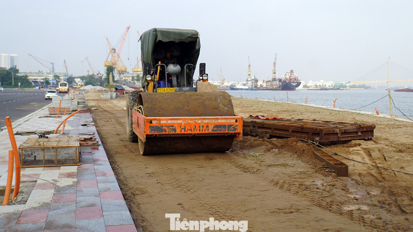 Lãnh đạo TP Hải Phòng ra 'tối hậu thư', gấp rút thi công dự án cải tạo bờ sông Tam Bạc- Ảnh 3.