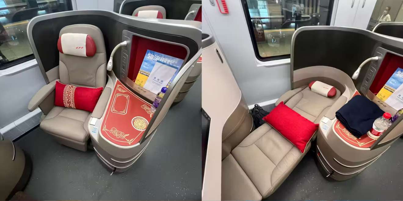 Khách Việt kể chuyện du lịch Trung Quốc, đi tàu chạy 300km/h có dịch vụ lạ, nhận xét: "Quá xứng đáng!" - Ảnh 5.