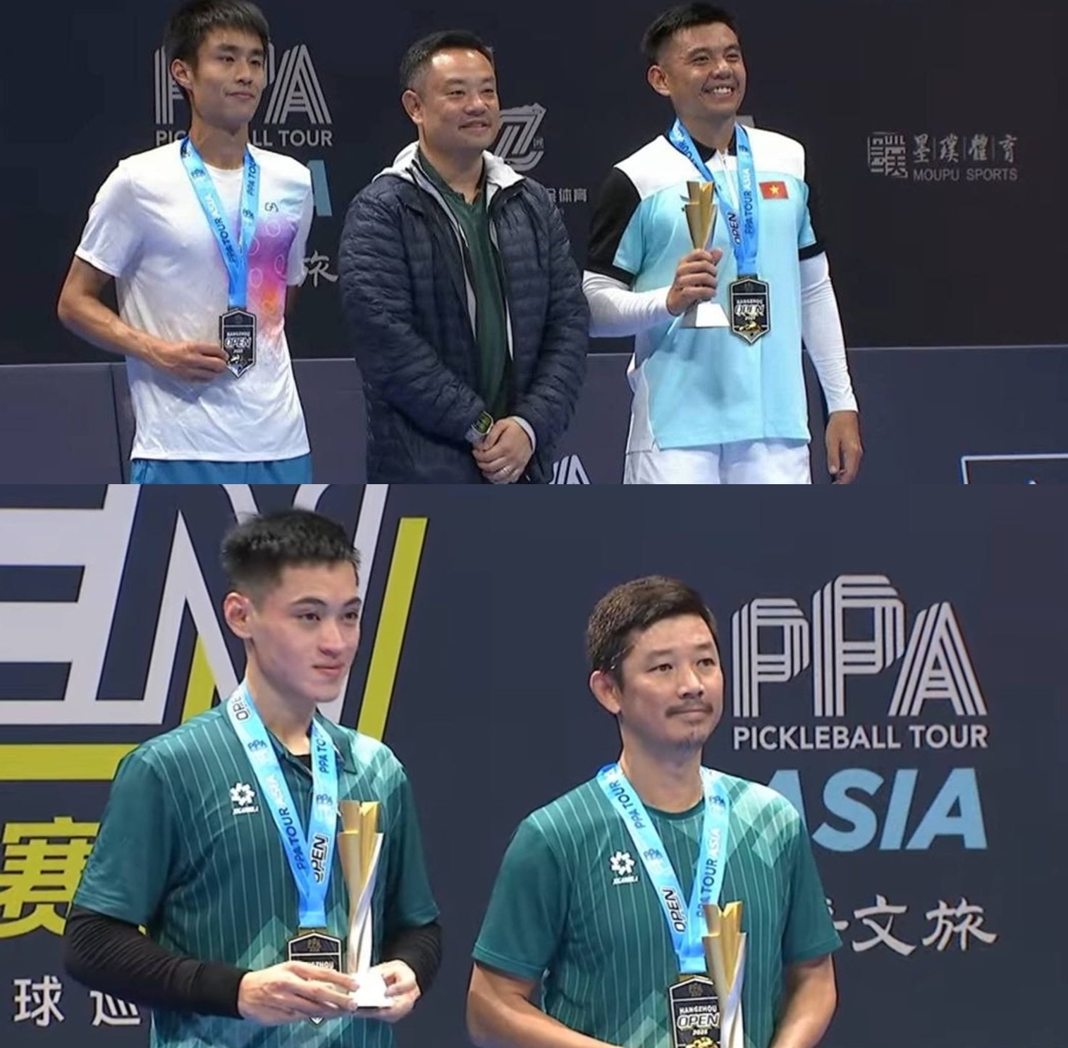 Một buổi chiều giành 2 chức vô địch PPA Tour Asia, Pickleball Việt Nam "out trình"- Ảnh 1. Một buổi chiều giành 2 chức vô địch PPA Tour Asia, Pickleball Việt Nam "out trình"- Ảnh 1.