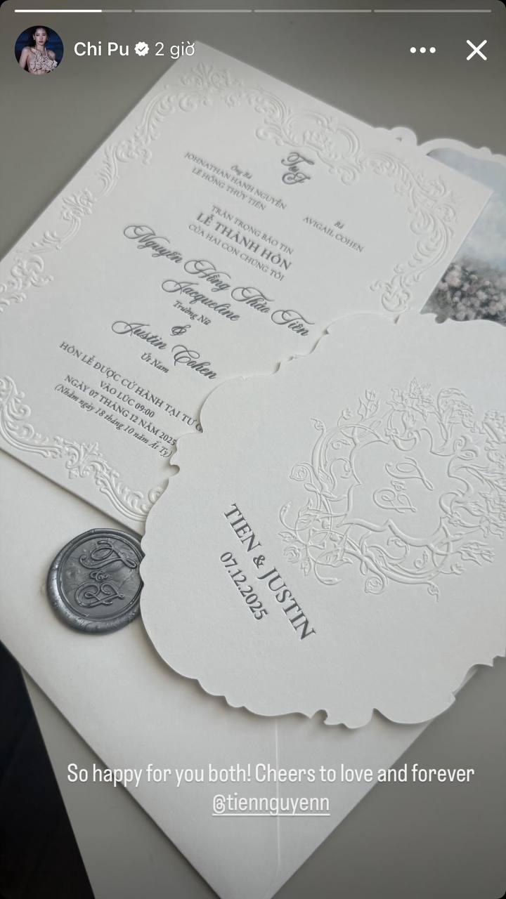 Dàn sao rần rần đám cưới Tiên Nguyễn: Chi Pu - Hương Giang sẽ tham dự, 1 Á hậu được giao nhiệm vụ đặc biệt!- Ảnh 2. Dàn sao rần rần đám cưới Tiên Nguyễn: Chi Pu - Hương Giang sẽ tham dự, 1 Á hậu được giao nhiệm vụ đặc biệt!- Ảnh 2.