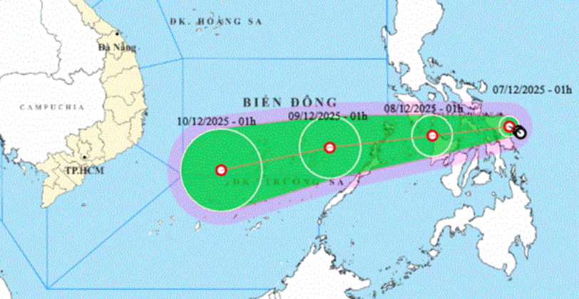Áp thấp nhiệt đới giật cấp 8 sắp vào biển Đông và ảnh hưởng đến các tỉnh ven biển - Ảnh 1. Áp thấp nhiệt đới giật cấp 8 sắp vào biển Đông và ảnh hưởng đến các tỉnh ven biển - Ảnh 1.