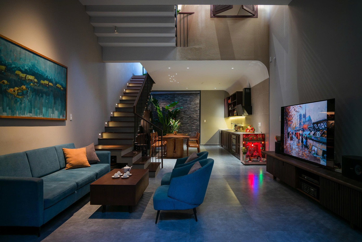 Nhà phố 'tự làm mát' con gái xây dành tặng bố mẹ- Ảnh 12.