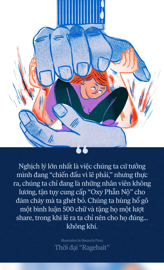 Thời đại Rage Bait - Khi cơn thịnh nộ trở thành tiền tệ tương tác- Ảnh 5. Thời đại Rage Bait - Khi cơn thịnh nộ trở thành tiền tệ tương tác- Ảnh 5.