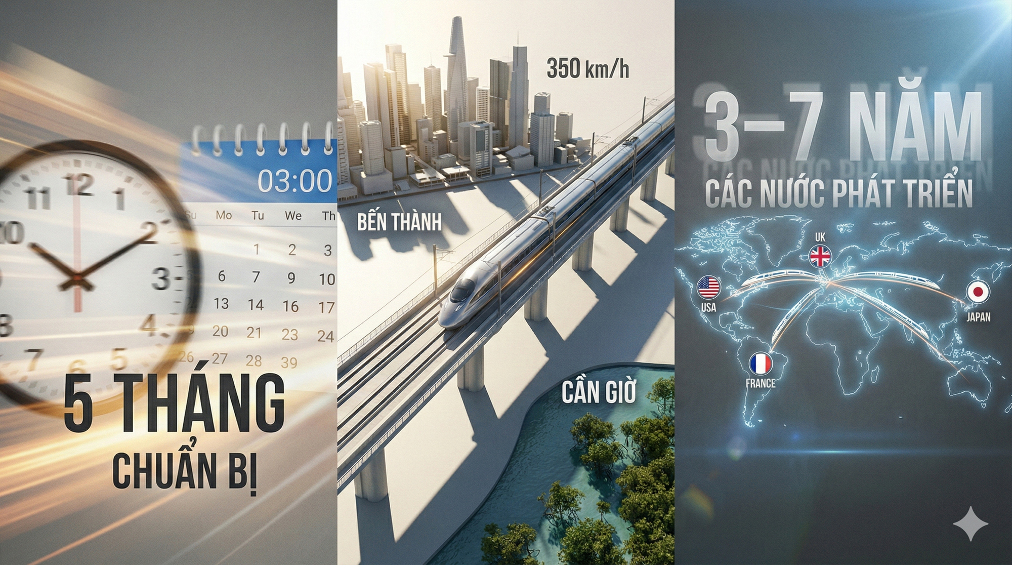 Vingroup khởi công đường sắt cao tốc sau chưa đầy một năm: Tốc độ kinh ngạc, Mỹ – Pháp – Nhật cũng thua xa - Ảnh 2.