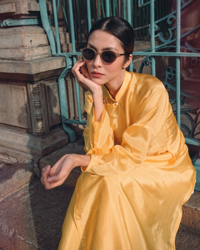 Đẳng cấp dâu hào môn: 4 tiêu chí chọn áo dài "bất di bất dịch" của chị em Hà Tăng - Linh Rin - Ảnh 5.