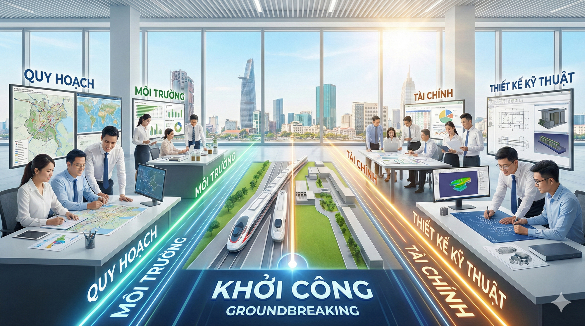 Vingroup khởi công đường sắt cao tốc sau chưa đầy một năm: Tốc độ kinh ngạc, Mỹ – Pháp – Nhật cũng thua xa - Ảnh 7.