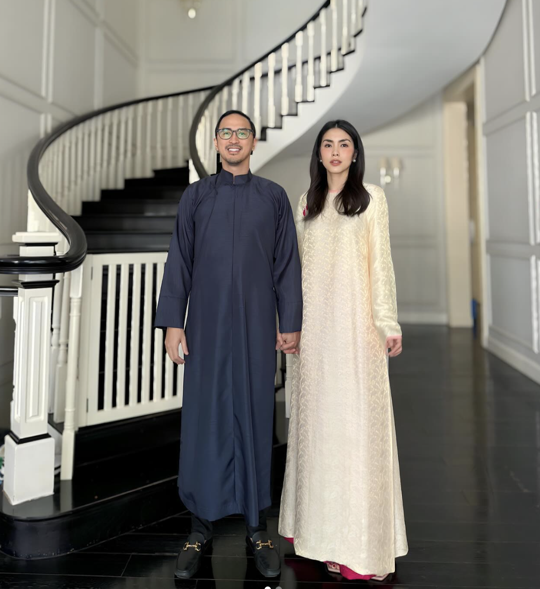 Đẳng cấp dâu hào môn: 4 tiêu chí chọn áo dài "bất di bất dịch" của chị em Hà Tăng - Linh Rin - Ảnh 8.