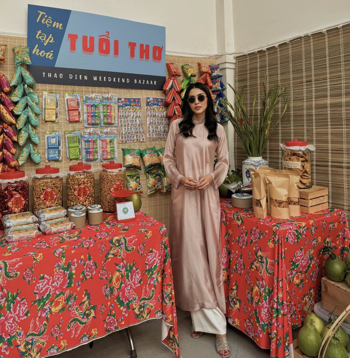 Đẳng cấp dâu hào môn: 4 tiêu chí chọn áo dài "bất di bất dịch" của chị em Hà Tăng - Linh Rin - Ảnh 13.