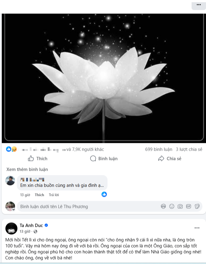 Loạt sao Việt vào chia buồn với diễn viên Anh Đức- Ảnh 2.