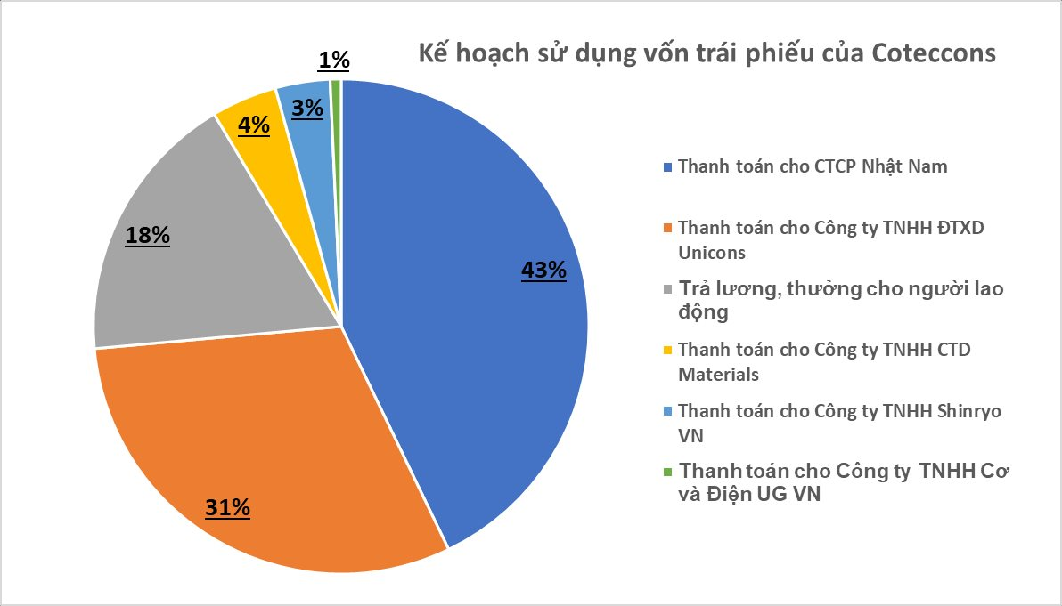 Coteccons muốn phát hành trái phiếu để trả 250 tỷ đồng lương thưởng cho nhân viên và thanh toán công nợ, lãi suất cố định 9%- Ảnh 2.