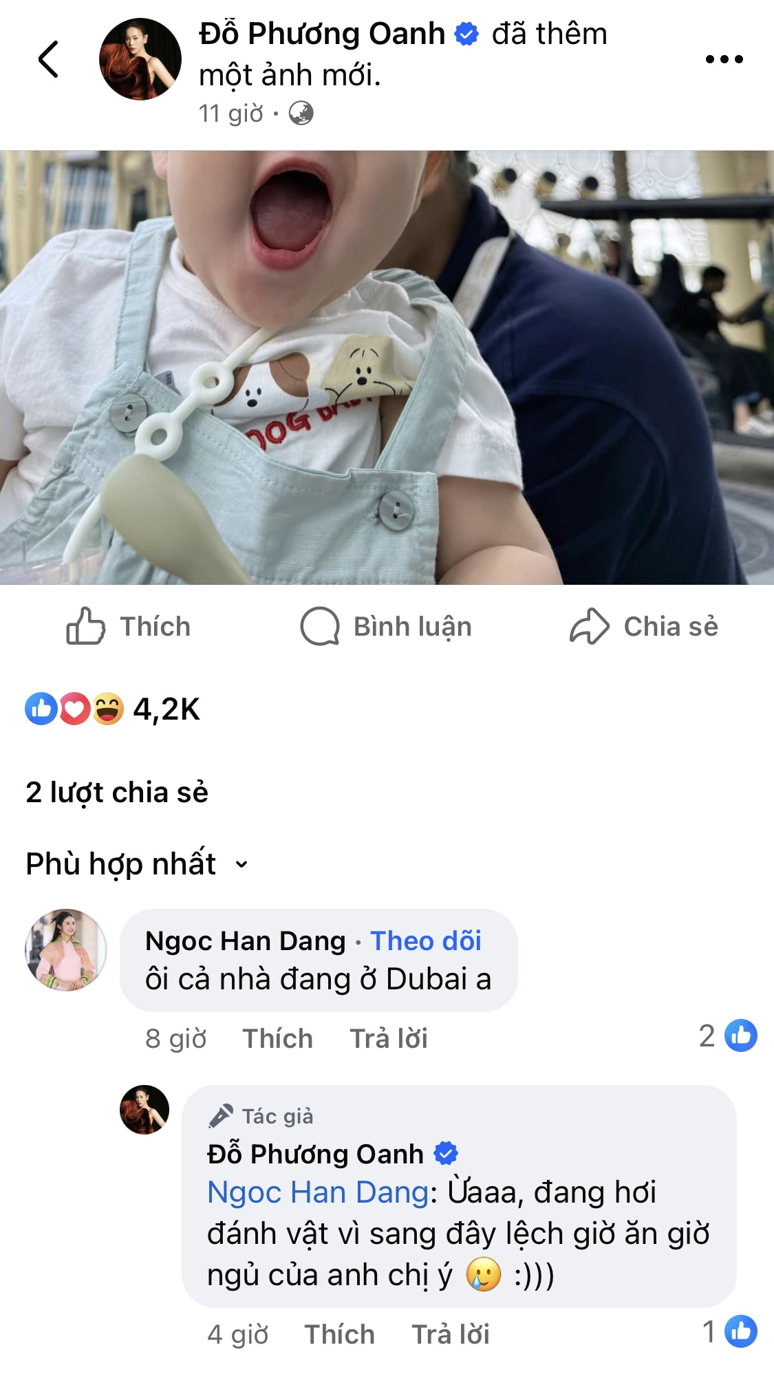 Sướng nhất Jimmy - Jenny, được ba mẹ cho sang hẳn Dubai chào Tết, nhưng Phương Oanh cũng không lường được việc mệt mỏi này!- Ảnh 1.