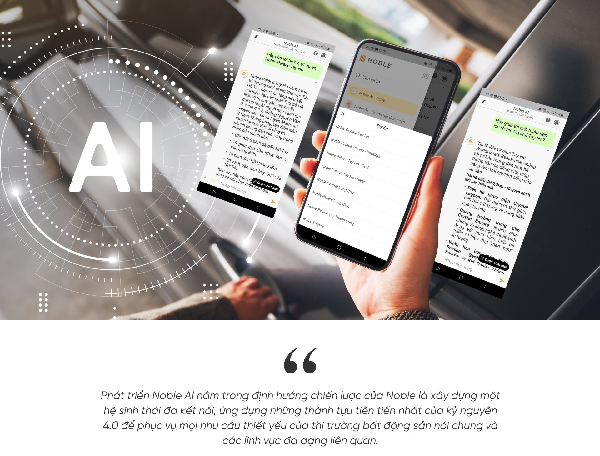 Noble App: Tiên phong ứng dụng AI trong kinh doanh bất động sản - Thế giới của hàng hiệu và phong cách sống tinh hoa- Ảnh 14.