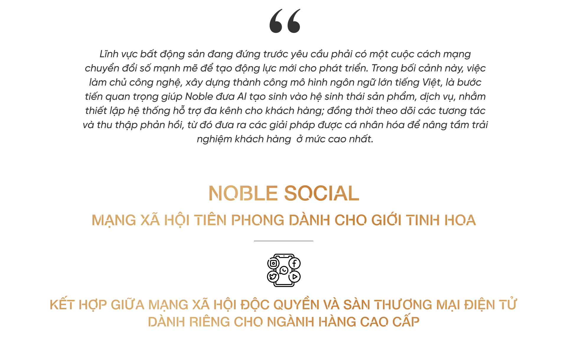 Noble App: Tiên phong ứng dụng AI trong kinh doanh bất động sản - Thế giới của hàng hiệu và phong cách sống tinh hoa- Ảnh 15.