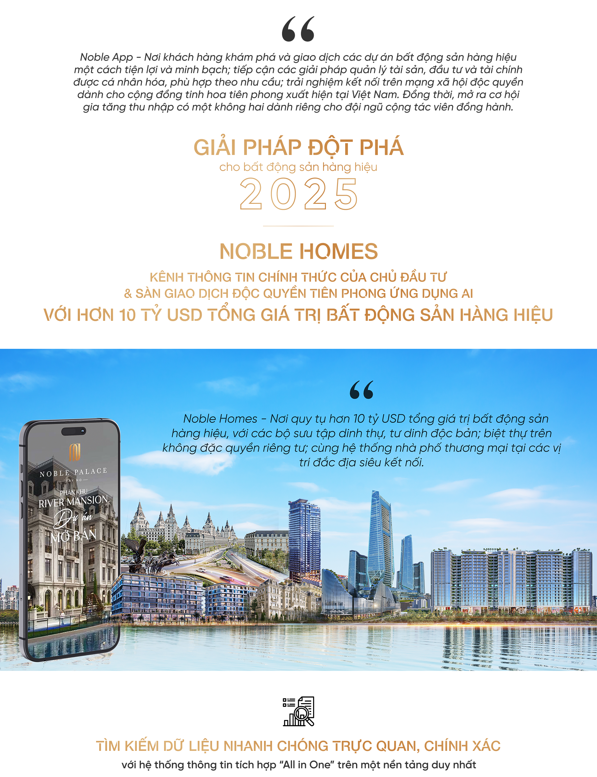 Noble App: Tiên phong ứng dụng AI trong kinh doanh bất động sản - Thế giới của hàng hiệu và phong cách sống tinh hoa- Ảnh 1.