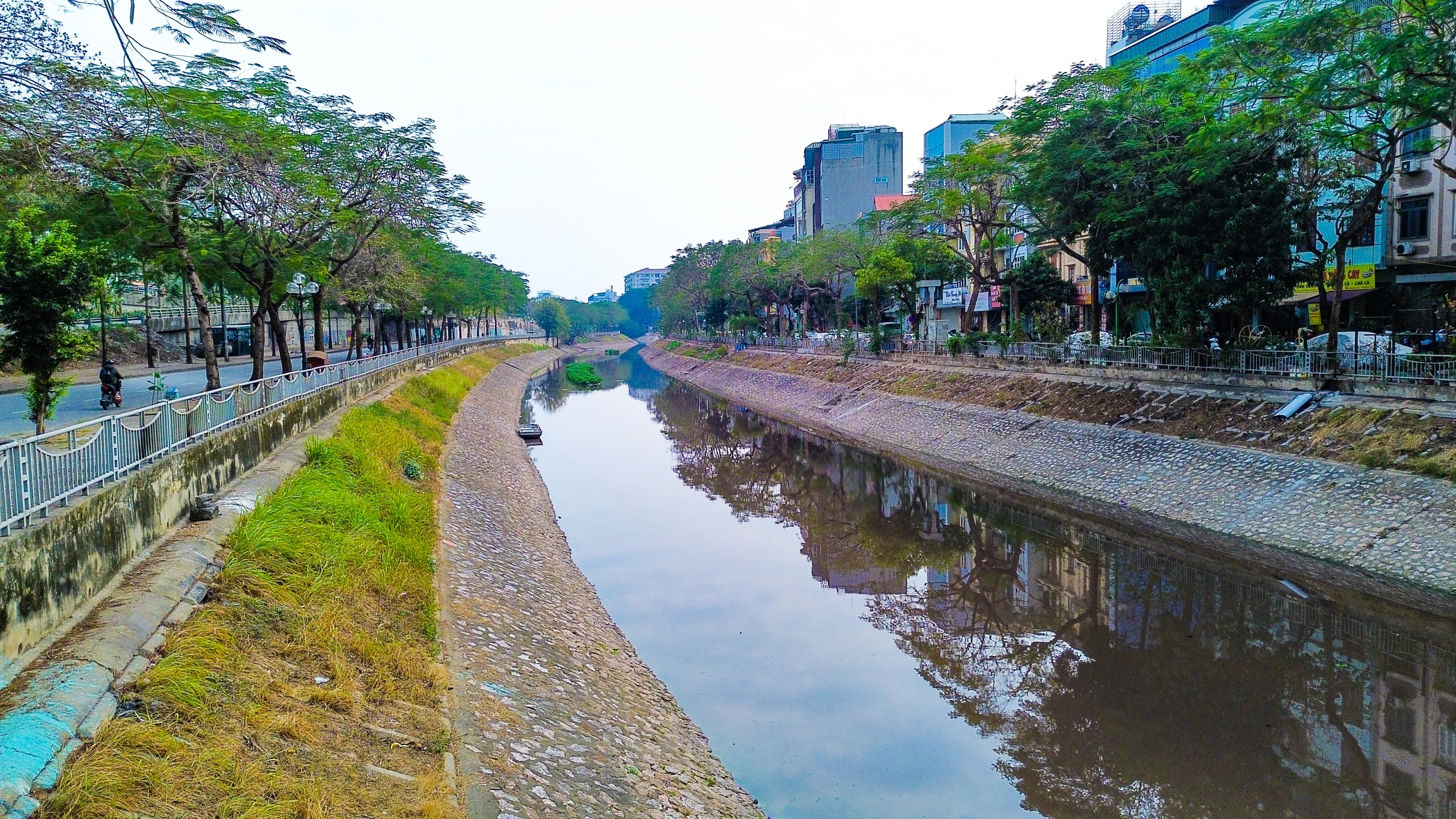 Khu vực sẽ có đường ống dài hơn 5 km, trị giá 550 tỷ để đưa nước sông Hồng vào sông Tô Lịch- Ảnh 1.