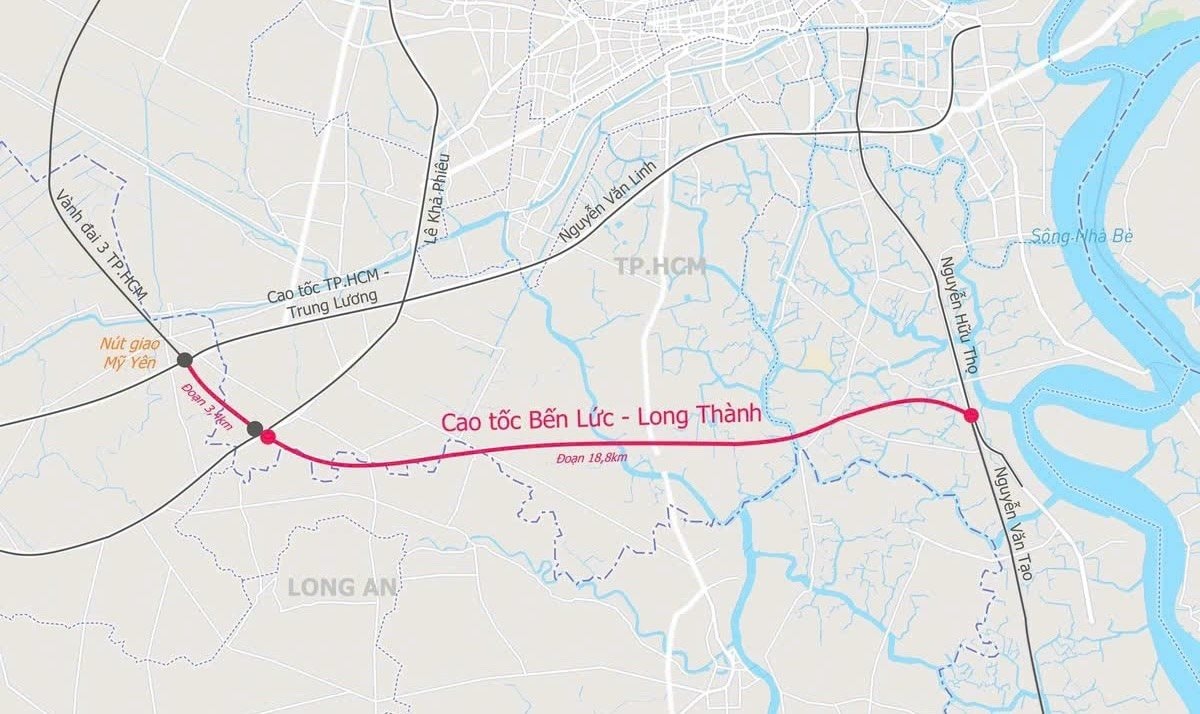 Tin vui hạ tầng đầu năm 2025: Cao tốc Bến Lức – Long Thành thông xe một số đoạn, bất động sản khu Tây rục rịch trở lại- Ảnh 1.