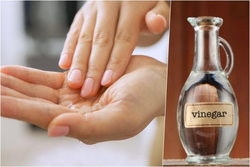 Đổ giấm vào lòng bàn tay xoa đều nhận lợi ích bất ngờ- Ảnh 1. Đổ giấm vào lòng bàn tay xoa đều nhận lợi ích bất ngờ- Ảnh 1.
