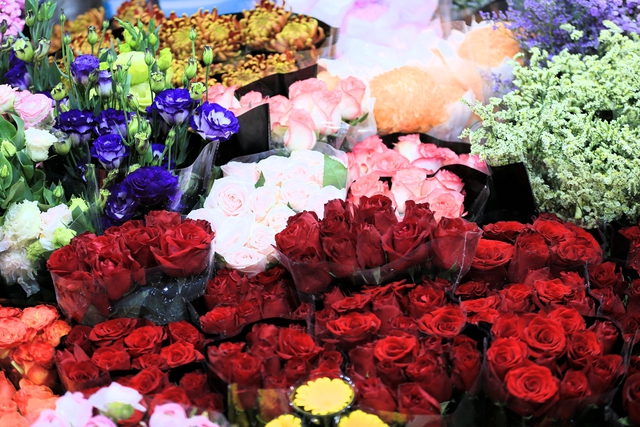 Cảnh vắng lặng chưa từng có trong suốt nhiều năm qua tại chợ hoa lớn nhất Hà Nội dịp Valentine- Ảnh 10. Cảnh vắng lặng chưa từng có trong suốt nhiều năm qua tại chợ hoa lớn nhất Hà Nội dịp Valentine- Ảnh 10.
