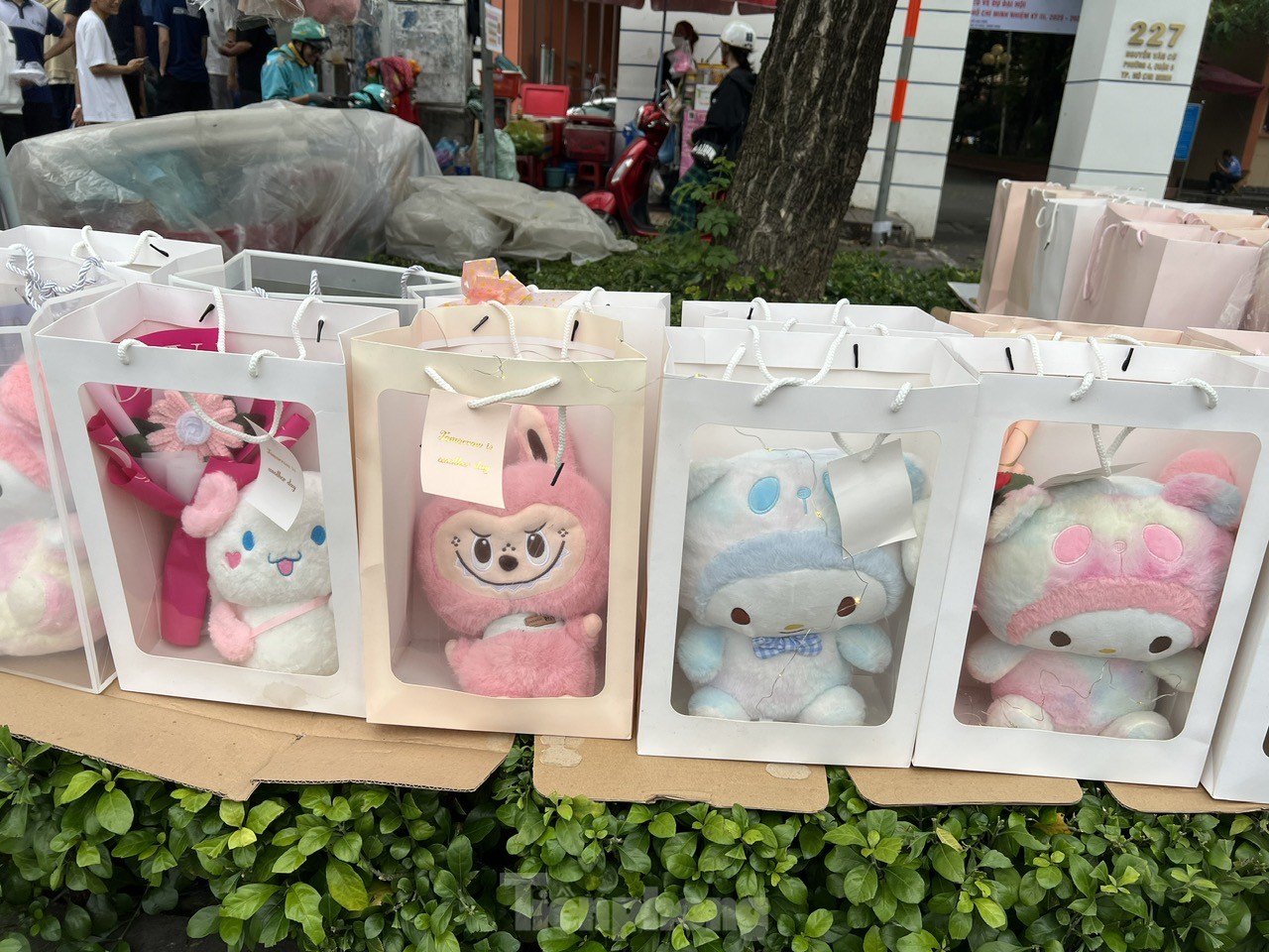 Hoa, quà hạ giá 'ngóng' khách trong ngày Valentine- Ảnh 3. Hoa, quà hạ giá 'ngóng' khách trong ngày Valentine- Ảnh 3.