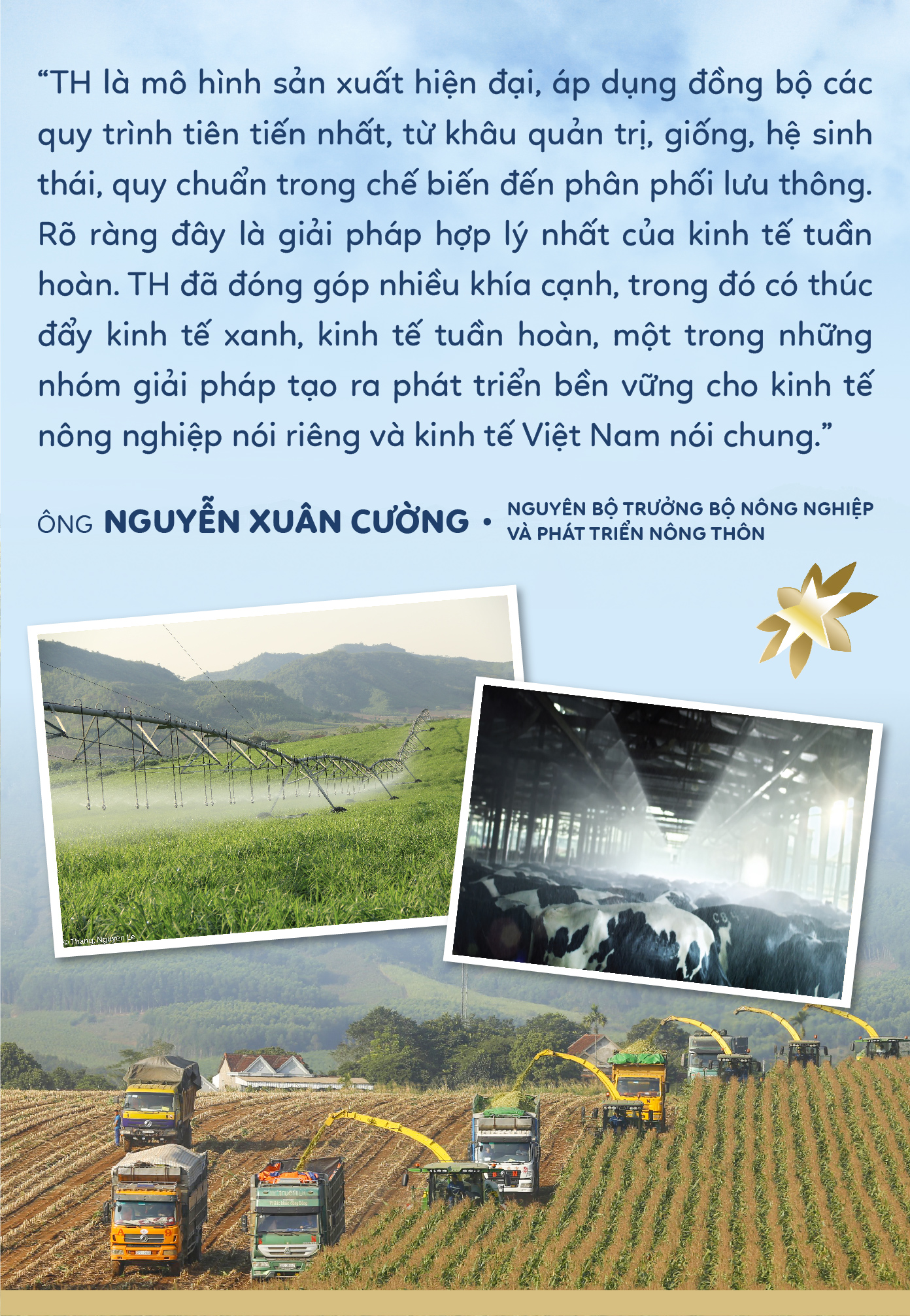 Tập đoàn TH: Tiên phong kinh tế tuần hoàn, cùng Việt Nam hướng đến Net Zero- Ảnh 8. Tập đoàn TH: Tiên phong kinh tế tuần hoàn, cùng Việt Nam hướng đến Net Zero- Ảnh 8.