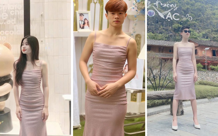 Rộ trend "lên đồ" bằng AI: Chiếc váy hồng hot rần rần suốt mấy ngày qua hóa ra bắt nguồn từ đây- Ảnh 1.