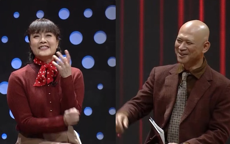 MC Long Vũ dí dỏm: "Tôi và Vân Dung có 1 đứa con luôn đấy"- Ảnh 1. MC Long Vũ dí dỏm: "Tôi và Vân Dung có 1 đứa con luôn đấy"- Ảnh 1.