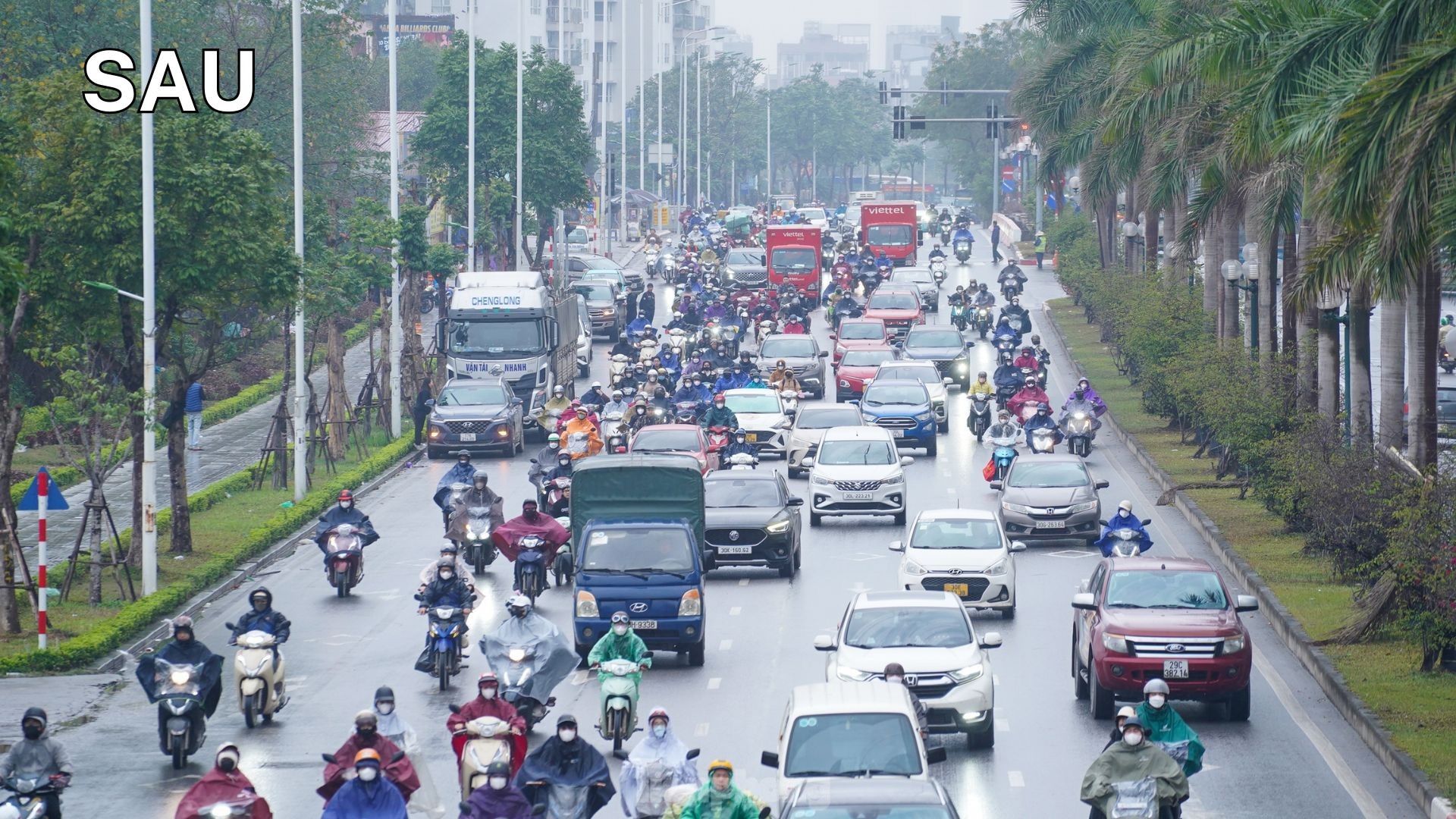 Hà Nội tắt đèn đỏ, đóng một ngã tư ở Hà Nội để giảm ùn tắc- Ảnh 8.