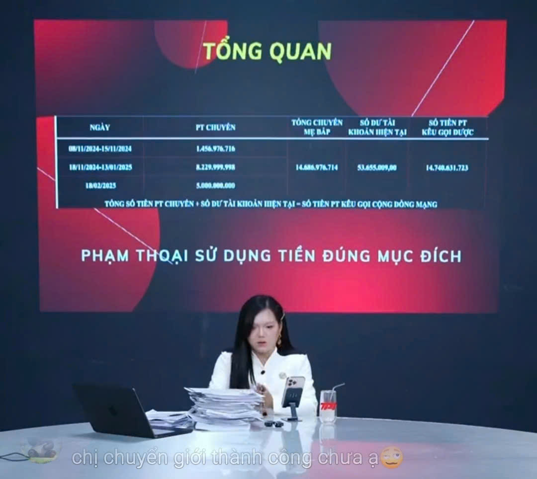 Chuyên gia chỉ ra điểm hạn chế khi Phạm Thoại livestream sao kê tiền hỗ trợ bé Bắp- Ảnh 1.