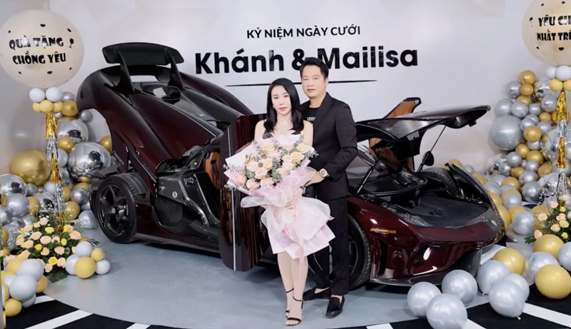 Cùng sở hữu hypercar hàng độc nhưng Minh Nhựa và Hoàng Kim Khánh có 'gu' chọn biển số đối lập: Người hướng về gia đình, người lưu dấu ấn cá nhân- Ảnh 3.