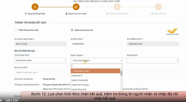 Hai cách đổi, cấp lại giấy phép lái xe bắt đầu thực hiện từ ngày 1/3- Ảnh 14.