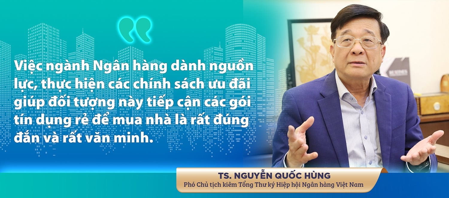 TS. Nguyễn Quốc Hùng: “Cần rất thận trọng không để dòng vốn giá rẻ làm tăng giá nhà”- Ảnh 1.