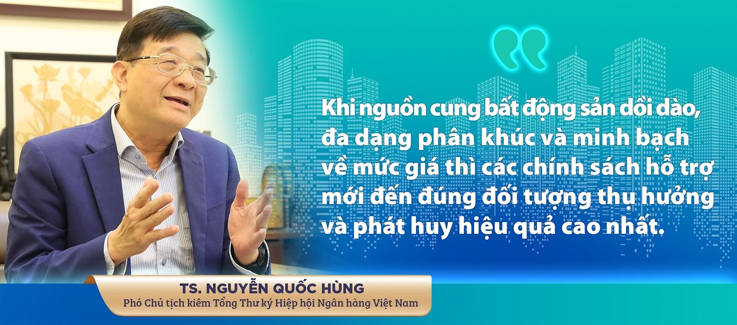 TS. Nguyễn Quốc Hùng: “Cần rất thận trọng không để dòng vốn giá rẻ làm tăng giá nhà”- Ảnh 2.