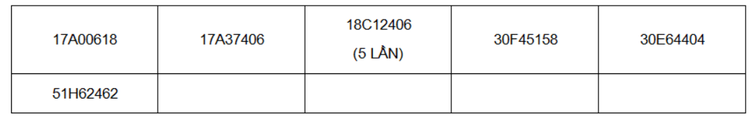 230 chủ xe có biển số sau đây sẽ bị xử lý phạt nguội theo Nghị định 168- Ảnh 1.